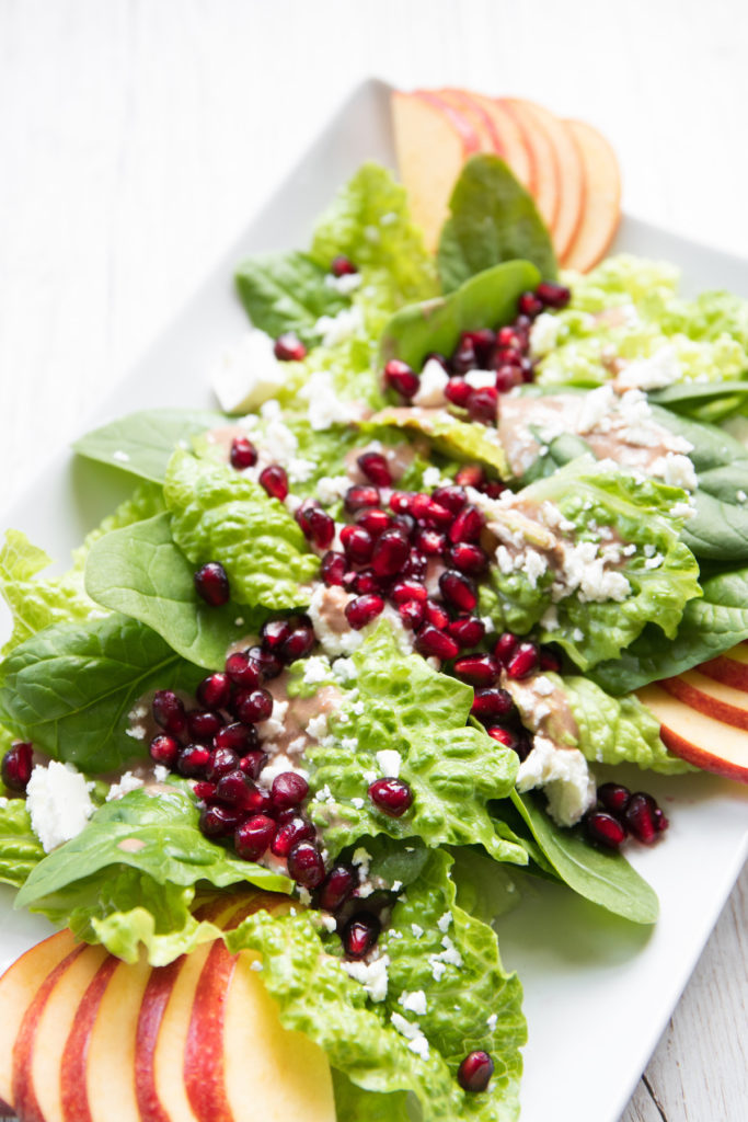 Winter Salad With Pomegranate Spoonful Of Kindness