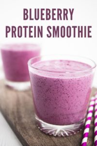 Blueberry Protein Smoothie