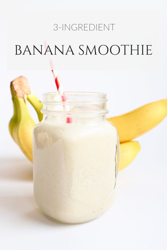 Low-Calorie Banana Smoothie - Spoonful of Kindness