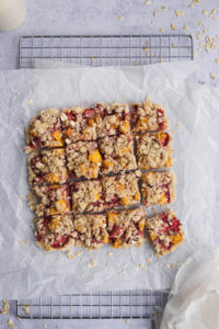 Strawberry Mango Oat Bars