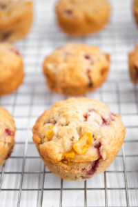 muffins on a cooling rack