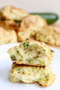 Zucchini Cheddar Scones