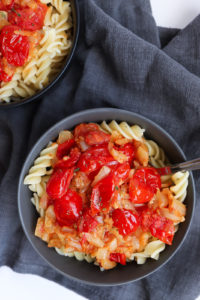 Basic Pasta with Cherry Tomato Sauce