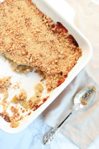 Apple and Pear Crumble