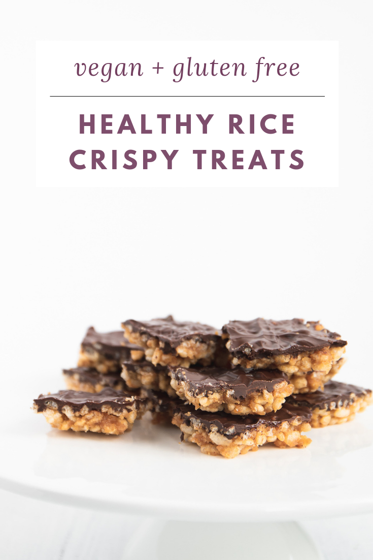 Healthy Rice Crispy Treats - Spoonful of Kindness