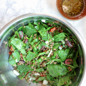 Balsamic Lentil Salad