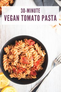 Easy Vegan Tomato Pasta