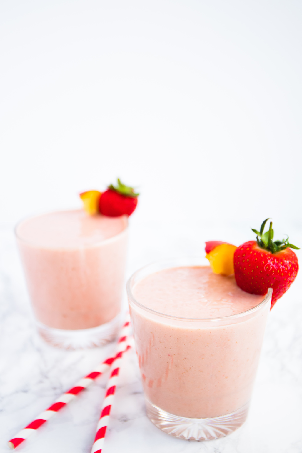 Strawberry Peach Smoothie Recipe