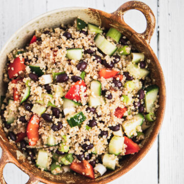 Quinoa Salad with Black Beans