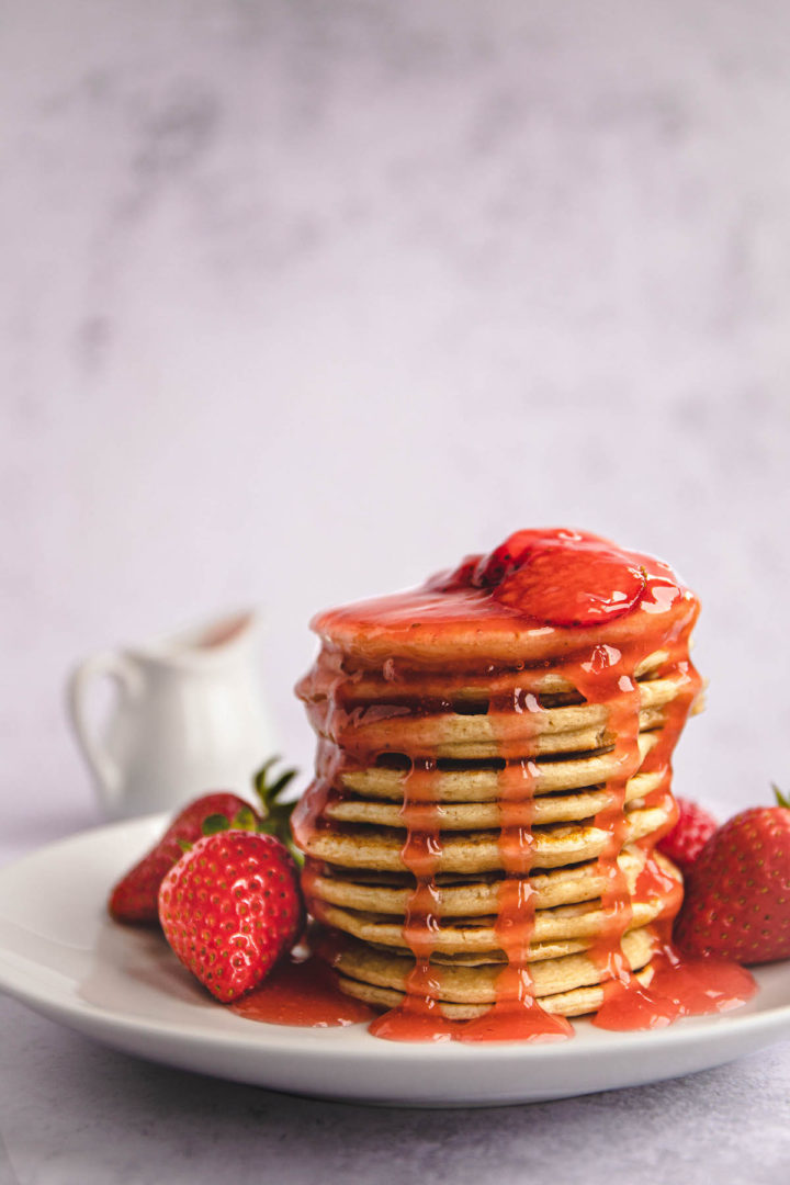 Vegan Buttermilk Pancakes - Spoonful of Kindness