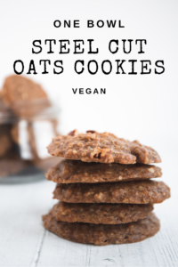 Steel Cut Oats Cookies