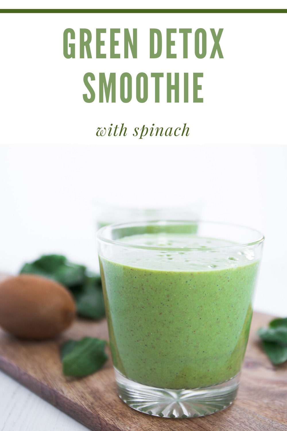 Green Detox Smoothie - Spoonful of Kindness