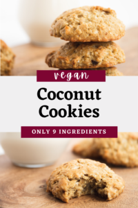 Vegan Coconut Cookies