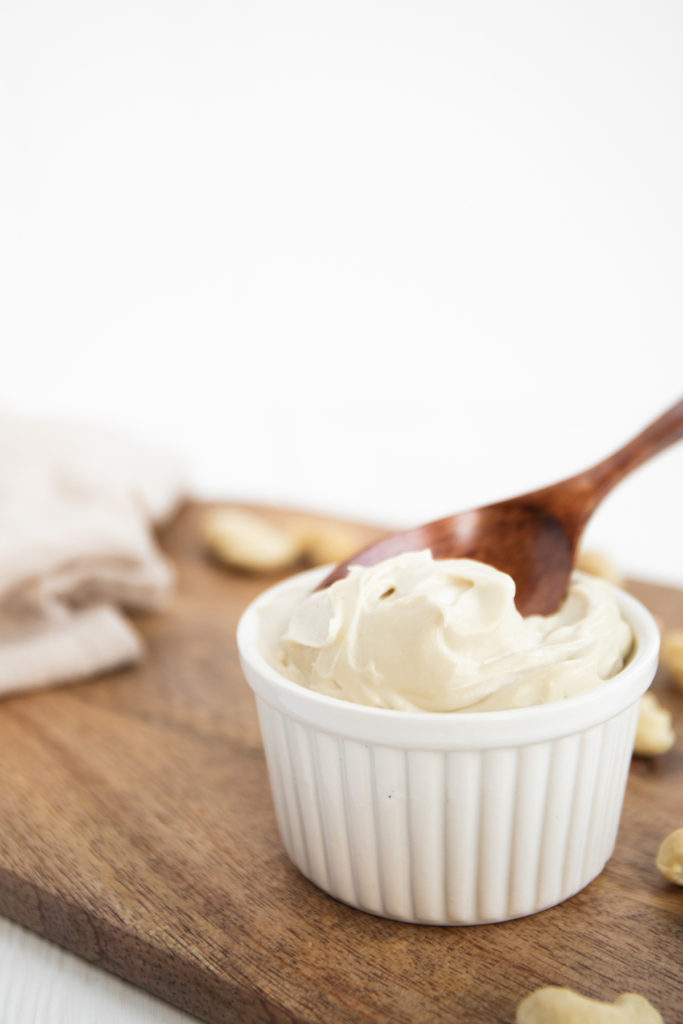 cashew cream recipe sweet