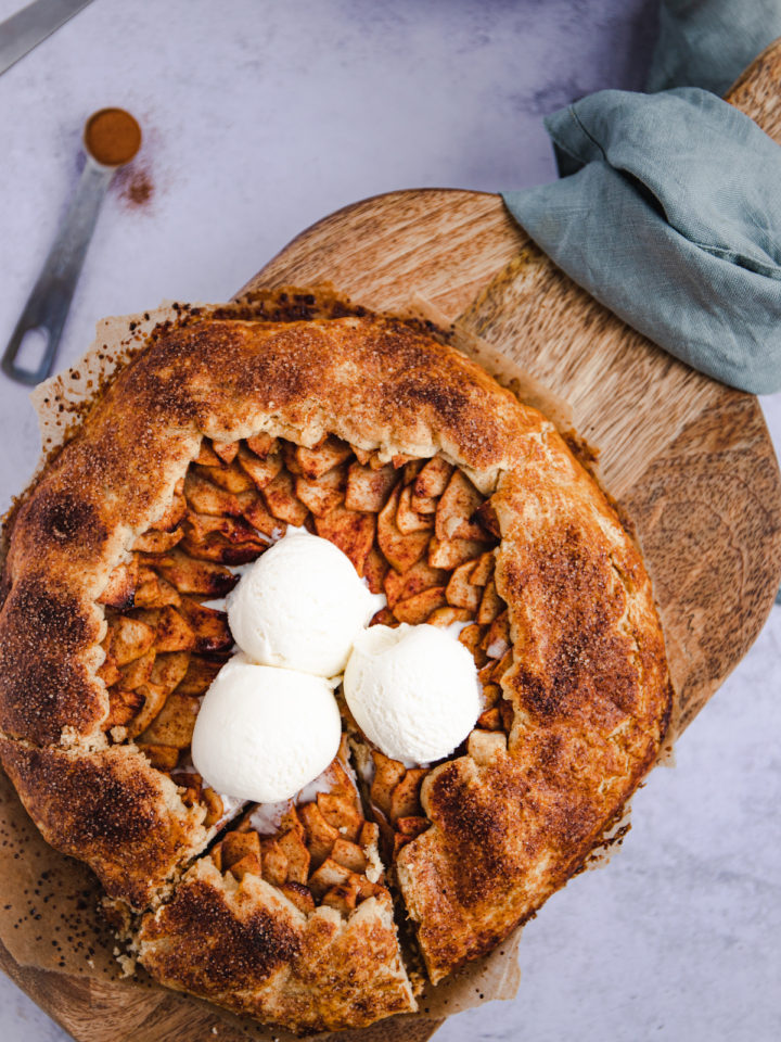 Vegan Apple Galette