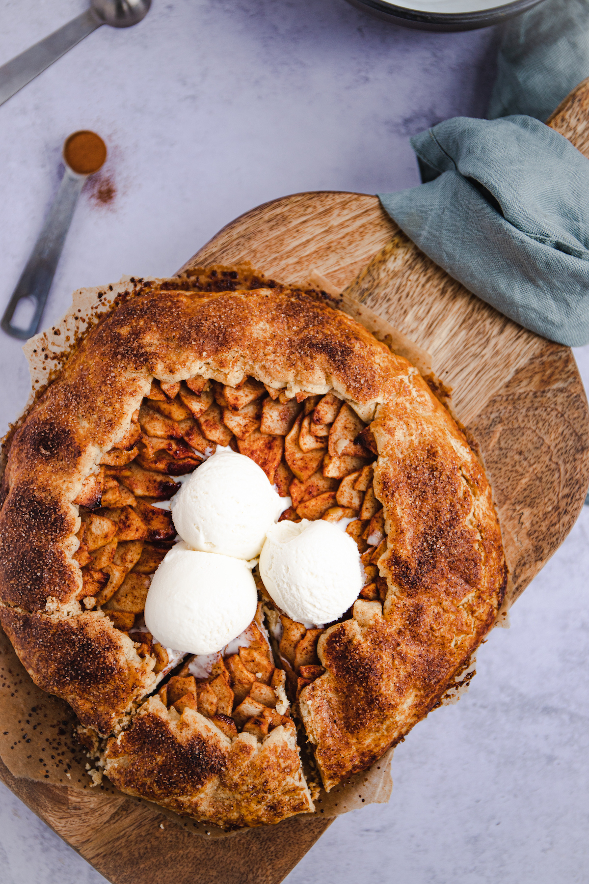 Vegan Apple Galette