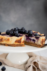 Vegan Blueberry Cheesecake