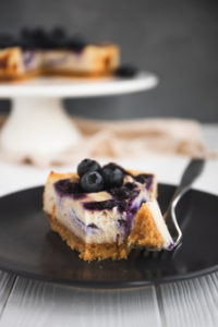 Vegan Blueberry Cheesecake