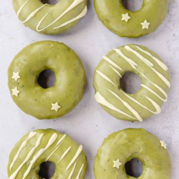 matcha doughnuts