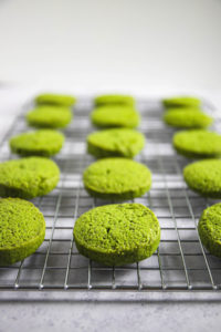 Vegan Matcha Cookies