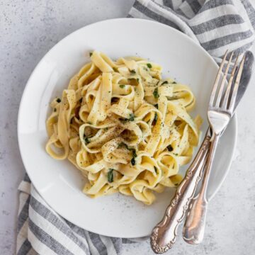 Vegan Lemon Pasta