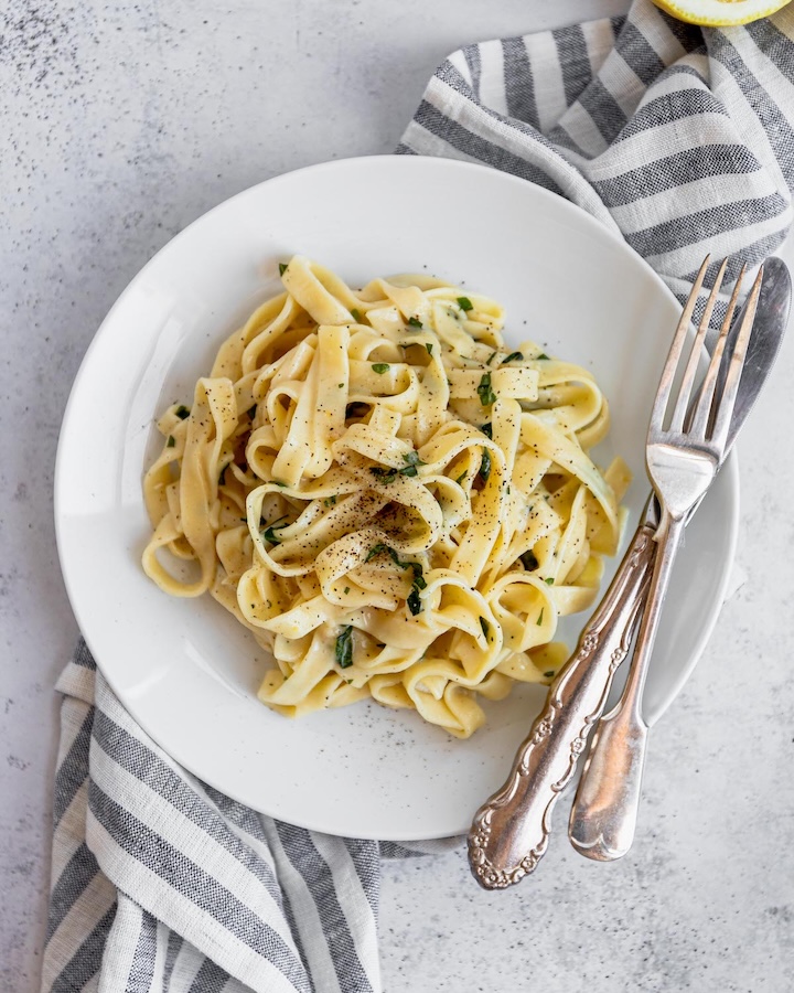 Vegan Lemon Pasta