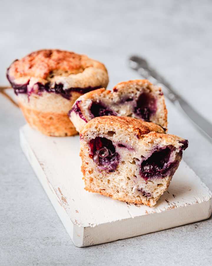 Healthy Lemon Blueberry Muffins - Spoonful of Kindness