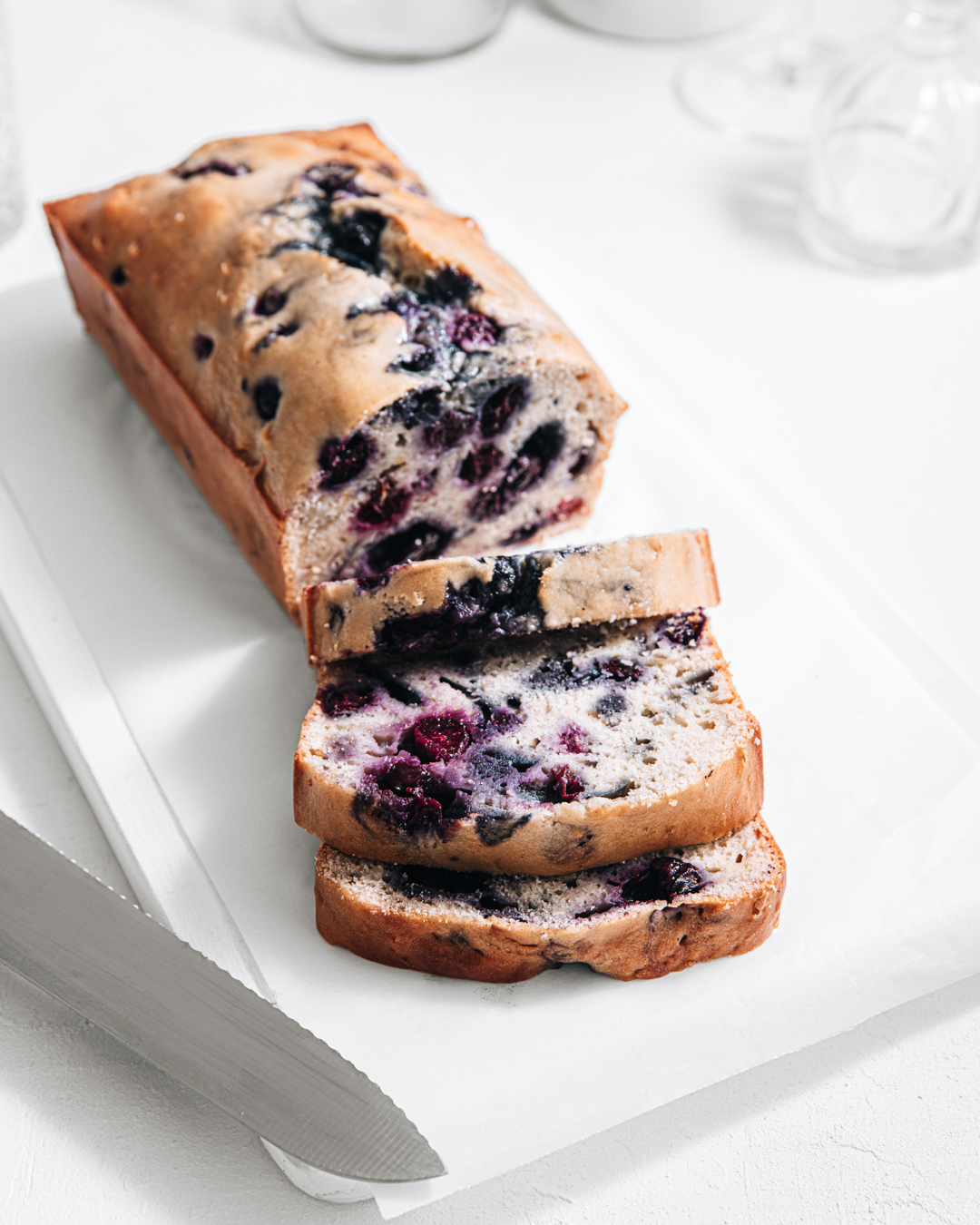 Vegan Blueberry Muffin Bread