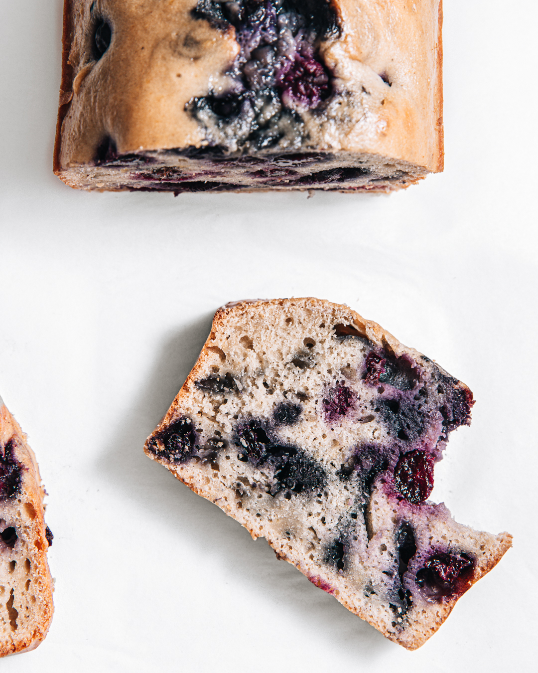 Vegan Blueberry Muffin Bread