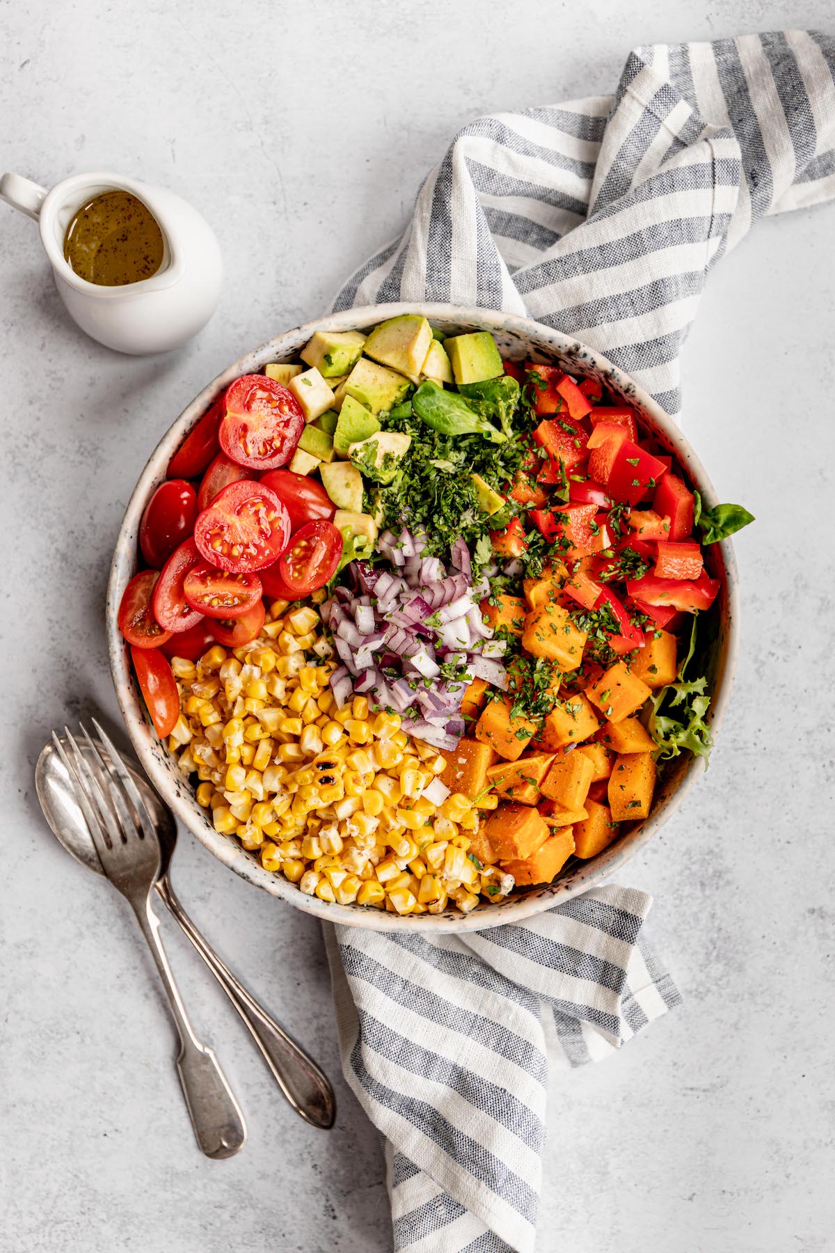 Grilled Corn Salad