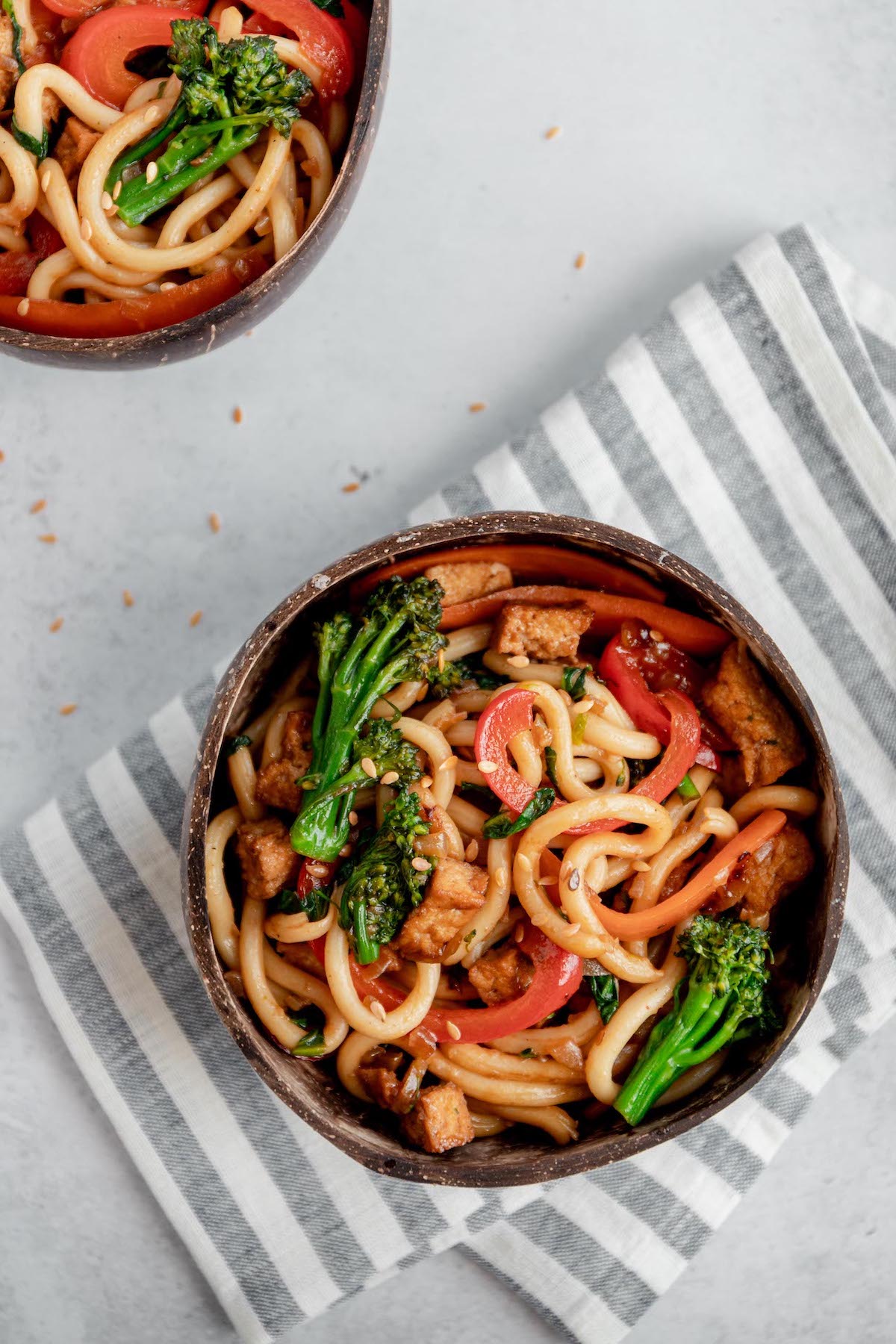 Vegan Udon Stir Fry