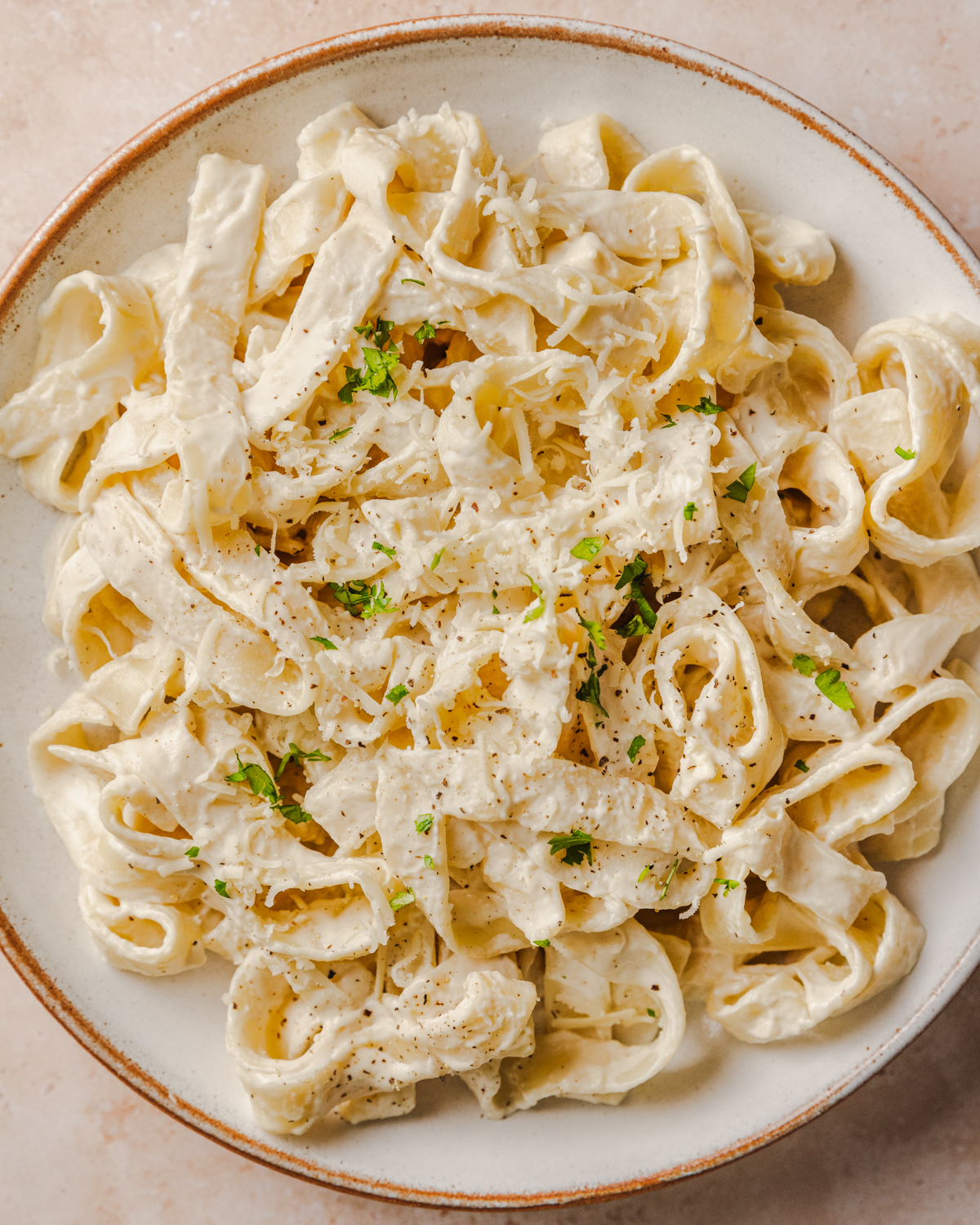 Vegan Fettuccine Alfredo